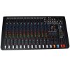 professional 12 channel audio mixer 11 mono 1 stereo channel - melke sound